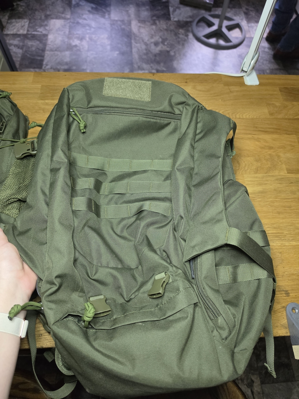 Army Green Tactical/ Hiking Backpack